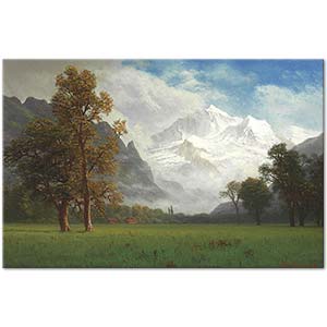 Albert Bierstadt Jungfrau Tepesi