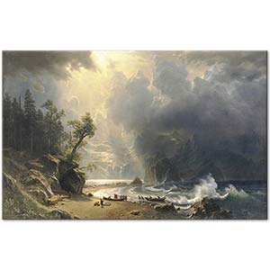 Albert Bierstadt Pasifik Kıyısı