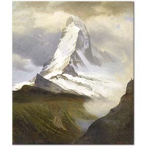 Albert Bierstadt Matterhorn Tepesi