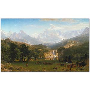 Albert Bierstadt Rocky Dağları Lander Tepesi