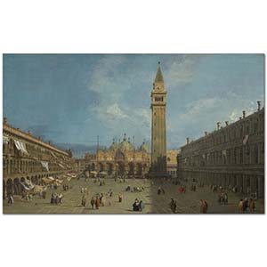 Antonio Canaletto San Marco Meydanında