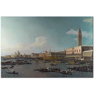 Antonio Canaletto Yükseliş Günü Kutlamaları San Marco