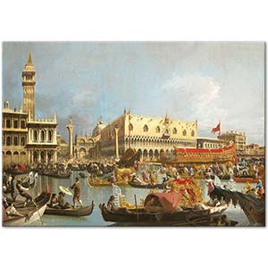 Antonio Canaletto Saray Önünde