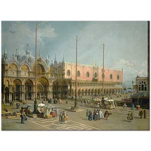 Antonio Canaletto San Marco Meydanı