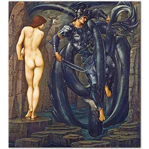 Edward Burne Jones Kaderin Sonu Perseus Serisi