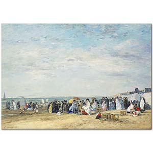 Eugene Boudin Troville Sahilinde