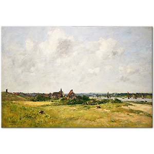 Eugene Boudin Etaples Düzlüğü