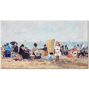 Eugene Boudin Troville Sahil