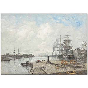 Eugene Boudin Liman Bologne Sur Mer