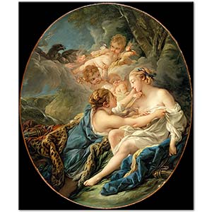 François Boucher Diana Jüpiter ve Callisto