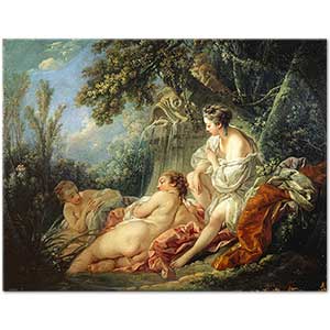 François Boucher Diana ile