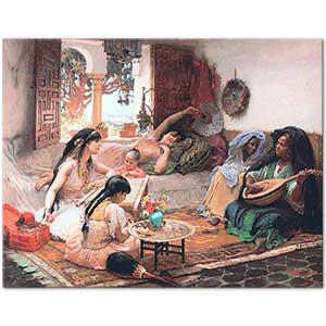 Frederick Arthur Bridgman Öğleden Sonra Cezayir