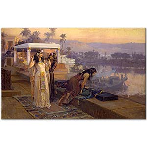 Frederick Arthur Bridgman Kleopatra Terasta