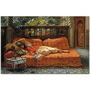 Frederick Arthur Bridgman Dinlenme