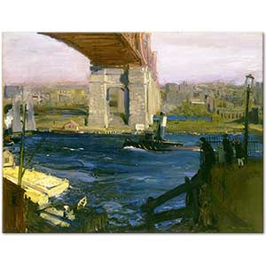 George Wesley Bellows Blackwell Adası Köprüsü