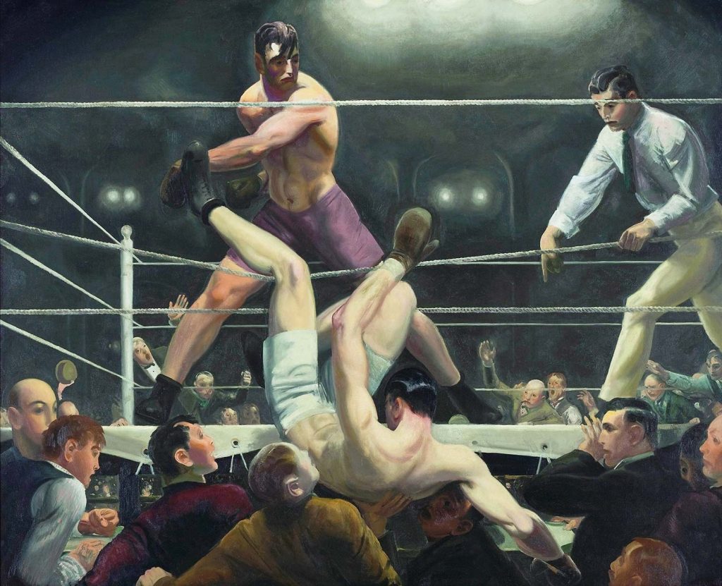 George Wesley Bellows Dempsey ve Firpo Kardeşler Rövanşta