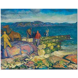 George Wesley Bellows İskele İnşaatçıları