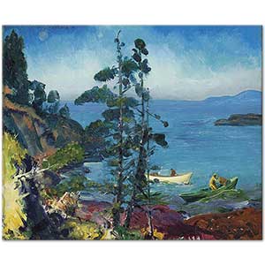 George Wesley Bellows Akşam Maviliği