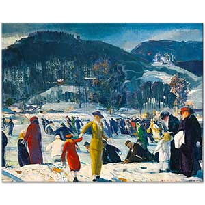 George Wesley Bellows Kış Sevgisi