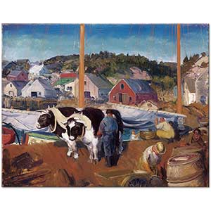 George Wesley Bellows Sığır Takımı