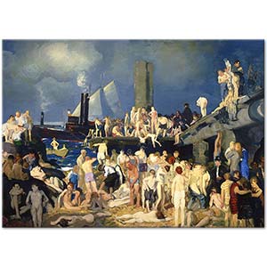 George Wesley Bellows Nehir Kıyısı