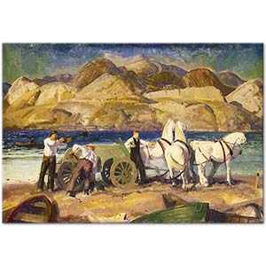 George Wesley Bellows Kum Arabası