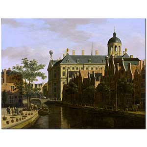 Gerrit Adriaensz Berckheyde Amsterdam Manzarası