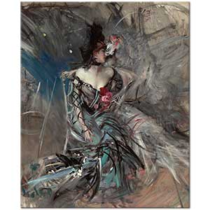 Giovanni Boldini Moulin Rouge'da İspanyol