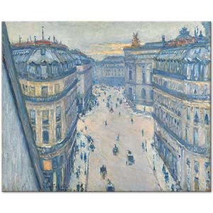 Gustave Caillebotte Halevy Caddesi, Altıncı Kattan