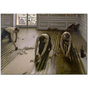 Gustave Caillebotte Yer Döşeme Ustaları