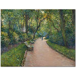 Gustave Caillebotte Monceau Parkı