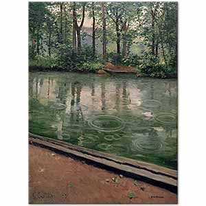 Gustave Caillebotte Yağmur