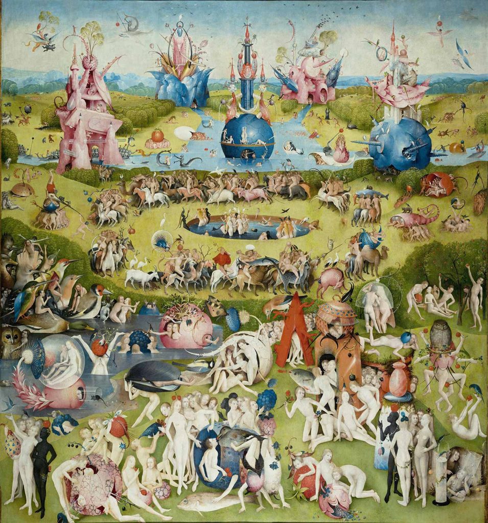 Hieronymus Bosch Dünyevi Lezzetler Bahçesi