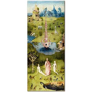 Hieronymus Bosch Dünyevi Lezzetler Bahçesi Cennet