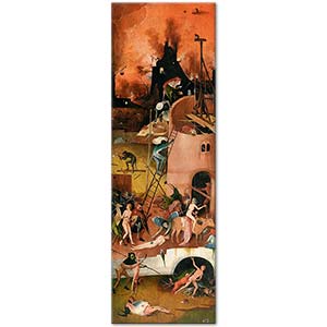 Hieronymus Bosch Samanlık Üçlüsü Cehennem