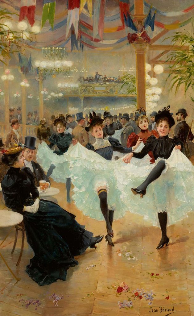 Jean Beraud Paris'te Cafe