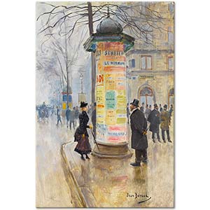 Jean Beraud Paris Sokağı