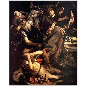 Michelangelo Caravaggio Aziz Paul'un Hristiyan Oluşu