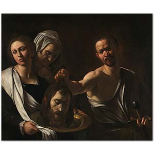 Michelangelo Caravaggio Salome ile Baptist Aziz John'un Başı