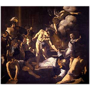 Michelangelo Caravaggio Aziz Matthew'un Şehit Edilişi