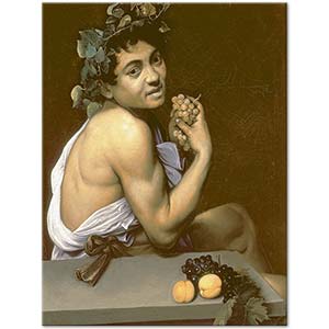 Michelangelo Caravaggio Hasta Bacchus