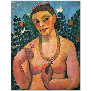 Paula Modersohn Becker Kendi Portresi