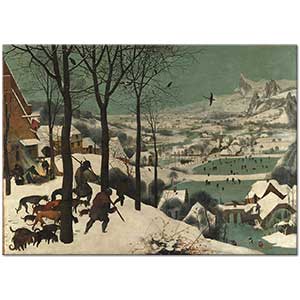 Pieter Bruegel Avcıların Dönüşü