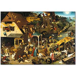 Pieter Bruegel Hollanda Atasözleri II