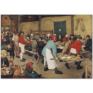 Pieter Bruegel Çiftçi Düğünü