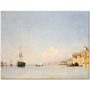 Richard Parkes Bonington Giudecca Venedik