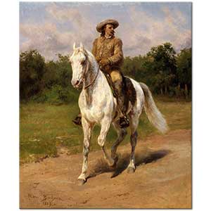 Rosa Bonheur William F Cody'nin Portresi