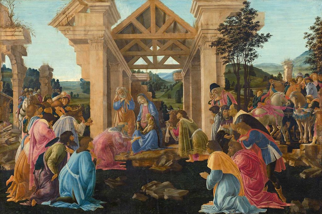 Sandro Botticelli Kahinlerin Kutsaması