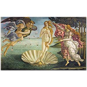 Sandro Botticelli Venüs'ün Doğuşu