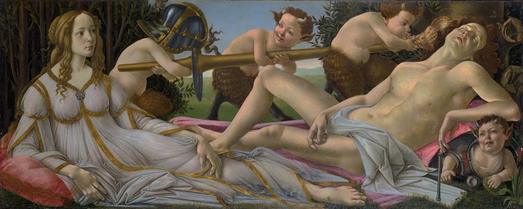 Sandro Botticelli Venüs ve Mars